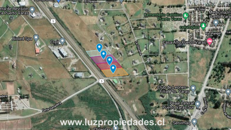 L&Atilde;&shy;nea Vieja S/N, entre entrada Norte y Sur, Lote 9, 10, 11 y 12 - Luz Propiedades