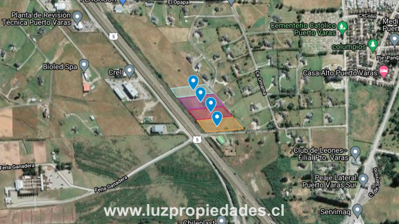 L&Atilde;&shy;nea Vieja S/N, entre entrada Norte y Sur, Lote 9, 10, 11 y 12 - Luz Propiedades