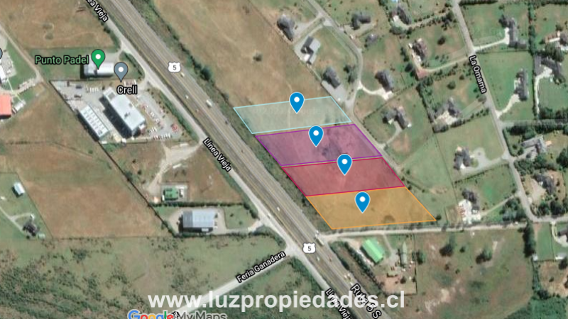 L&Atilde;&shy;nea Vieja S/N, entre entrada Norte y Sur, Lote 9, 10, 11 y 12 - Luz Propiedades